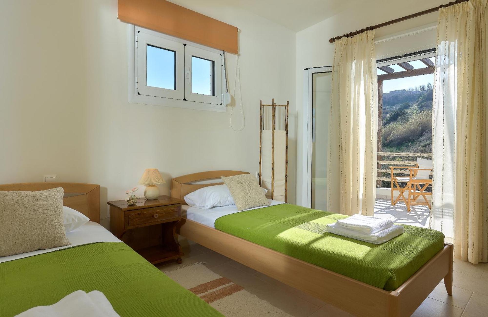 Spacious Villa With Private Eco-Pool And Panoramic Sea View Agia Pelagia Eksteriør billede